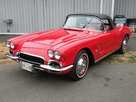 red corvette